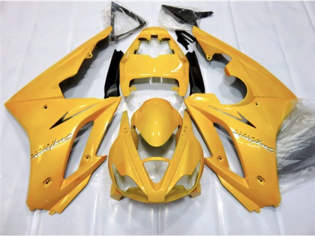 Pearl Yellow 06-08 Daytona 675 Motorcycle Fairing Pearl Yellow 06-08 Daytona 675 Motorcycle Fairing