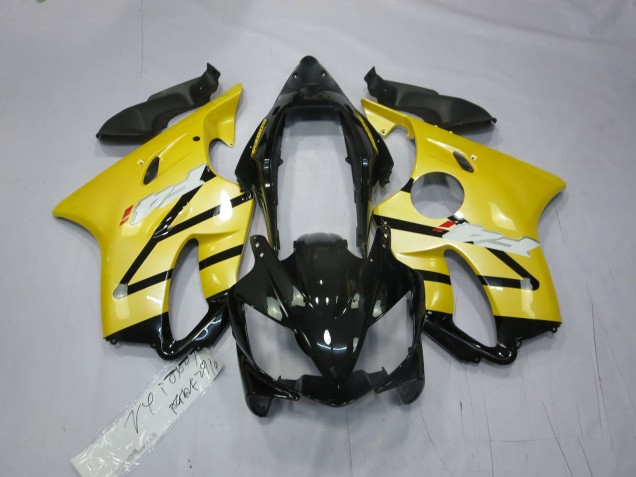 Pearl Yellow Gloss Black 04-07 CBR600 F4i Motorcycle Fairing Pearl Yellow Gloss Black 04-07 CBR600 F4i Motorcycle Fairing