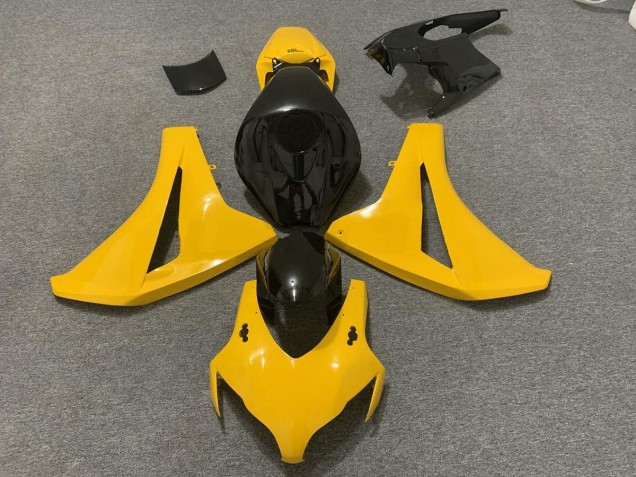 Pearl Yellow and Black 08-11 CBR1000RR Motorcycle Fairing Pearl Yellow and Black 08-11 CBR1000RR Motorcycle Fairing