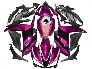 Pink Black and White 15-18 R3 Motorcycle Fairing
