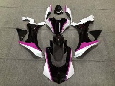 Pink Black and White 15-19 R1 Motorcycle Fairing