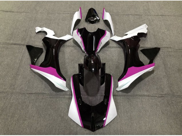 Pink Black and White 15-19 R1 Motorcycle Fairing