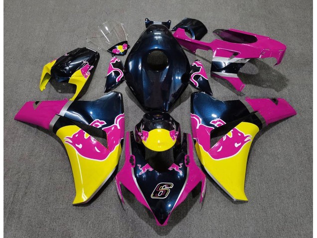 Pink Bull 08-11 CBR1000RR Motorcycle Fairing Pink Bull 08-11 CBR1000RR Motorcycle Fairing