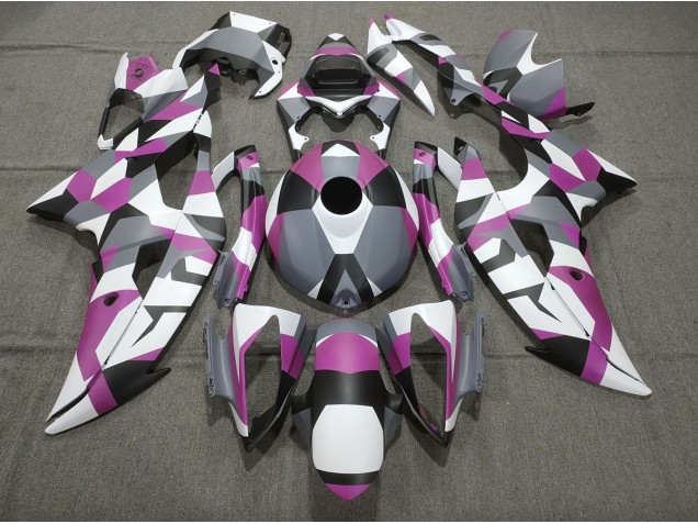 Pink Camo Plain 08-16 R6 Motorcycle Fairing