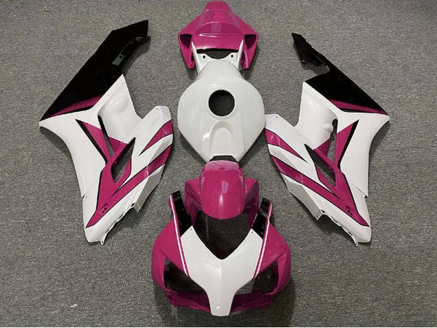 Pink White and Gloss Black 04-05 CBR1000RR Motorcycle Fairing Pink White and Gloss Black 04-05 CBR1000RR Motorcycle Fairing