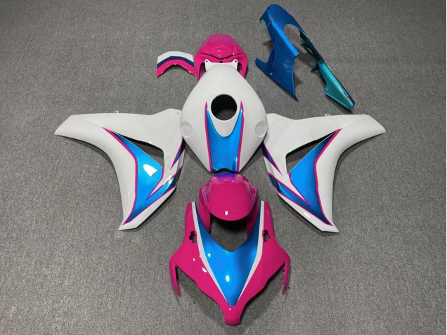 Pink and Blue Gloss 08-11 CBR1000RR Motorcycle Fairing Pink and Blue Gloss 08-11 CBR1000RR Motorcycle Fairing