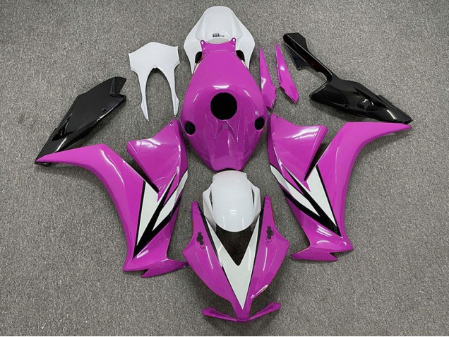 Pink with White 12-16 CBR1000RR Motorcycle Fairing
