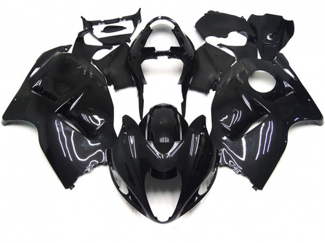 Plain Black Gloss 97-07 GSXR 1300 Hayabusa Motorcycle Fairing