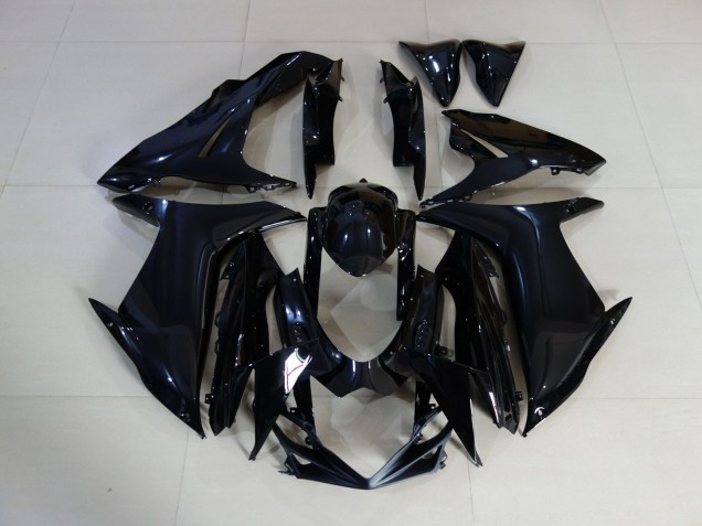 Plain Gloss Black 11-24 GSXR 600-750 Motorcycle Fairing Plain Gloss Black 11-24 GSXR 600-750 Motorcycle Fairing