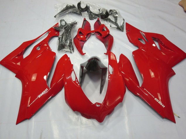 Plain Gloss Red 11-14 Ducati 1199 Motorcycle Fairing Plain Gloss Red 11-14 Ducati 1199 Motorcycle Fairing