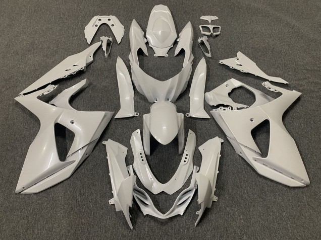 Plain Gloss White 09-16 GSXR 1000 Motorcycle Fairing Plain Gloss White 09-16 GSXR 1000 Motorcycle Fairing
