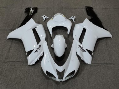 Plain White Gloss 07-08 ZX6R Motorcycle Fairing