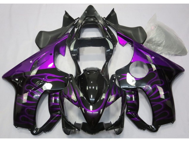 Purple Flame 01-03 CBR600 F4i Motorcycle Fairing Purple Flame 01-03 CBR600 F4i Motorcycle Fairing