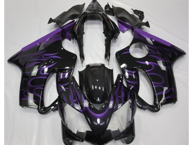 Purple Flame 04-07 CBR600 F4i Motorcycle Fairing Purple Flame 04-07 CBR600 F4i Motorcycle Fairing