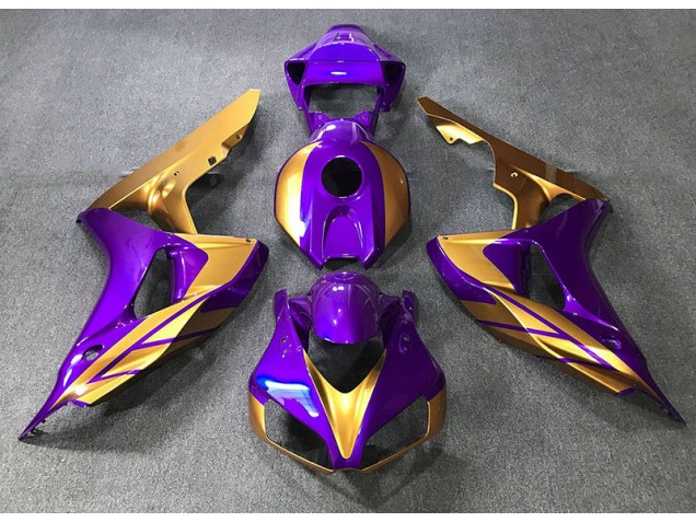 Purple & Gold 06-07 CBR1000RR Motorcycle Fairing