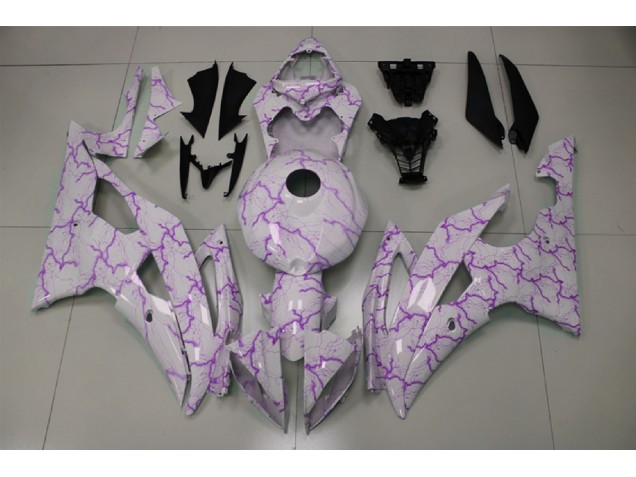 Purple Lighting 08-16 R6 Motorcycle Fairing Purple Lighting 08-16 R6 Motorcycle Fairing