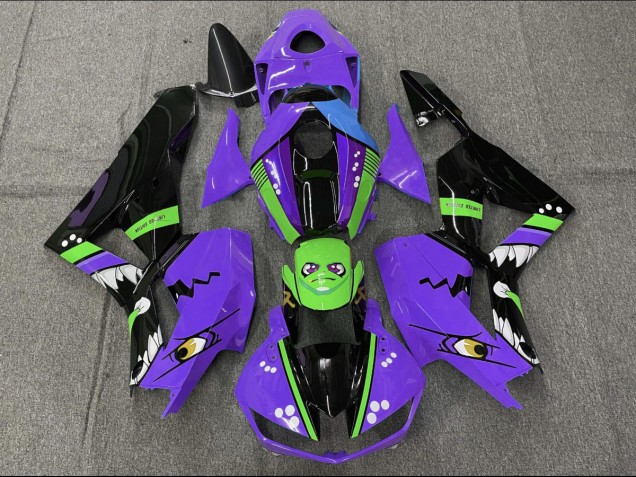 Purple Shark 13-23 CBR600RR Motorcycle Fairing Purple Shark 13-23 CBR600RR Motorcycle Fairing