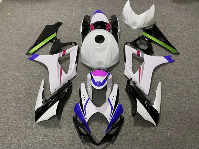 Race Colors 2 07-08 GSXR 1000 Motorcycle Fairing Race Colors 2 07-08 GSXR 1000 Motorcycle Fairing