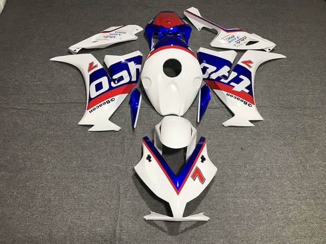 Racing Design White 12-16 CBR1000RR Motorcycle Fairing