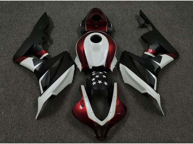 Racing Red and Black 09-12 CBR600RR Motorcycle Fairing Racing Red and Black 09-12 CBR600RR Motorcycle Fairing