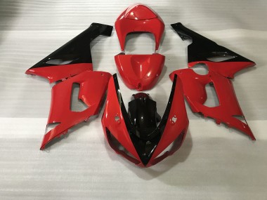 Red & Black 05-06 ZX6R Motorcycle Fairing