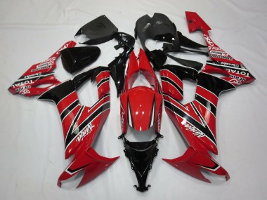 Red Black 08-10 ZX10R Motorcycle Fairing