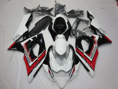 Red Black and White 05-06 GSXR 1000 Motorcycle Fairing