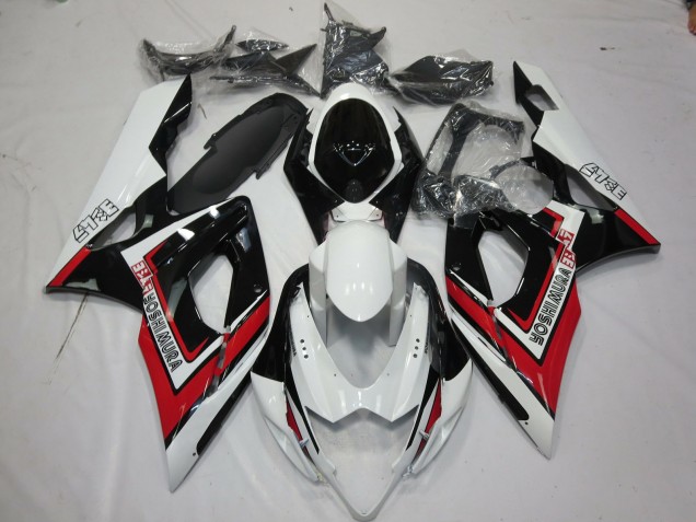 Red Black and White 05-06 GSXR 1000 Motorcycle Fairing
