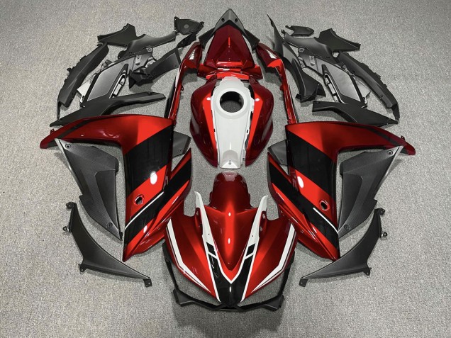 Red Black and White 15-18 R3 Motorcycle Fairing Red Black and White 15-18 R3 Motorcycle Fairing