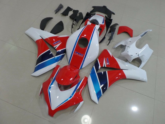 Red Blue and White 08-11 CBR1000RR Motorcycle Fairing