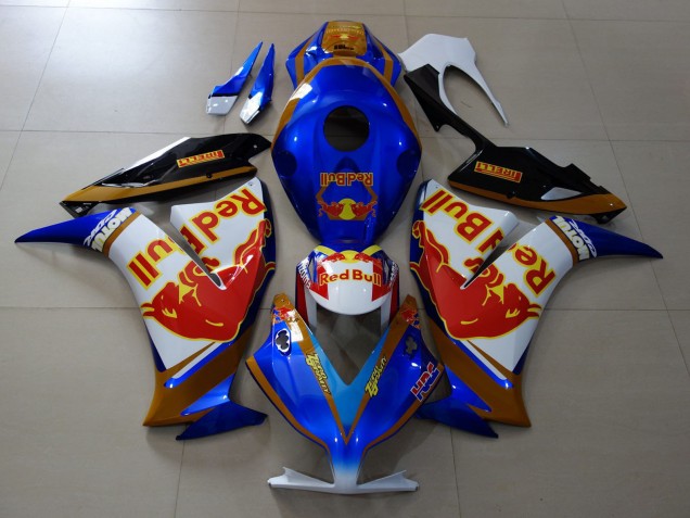 Red Bull Blue and Gold 12-16 CBR1000RR Motorcycle Fairing