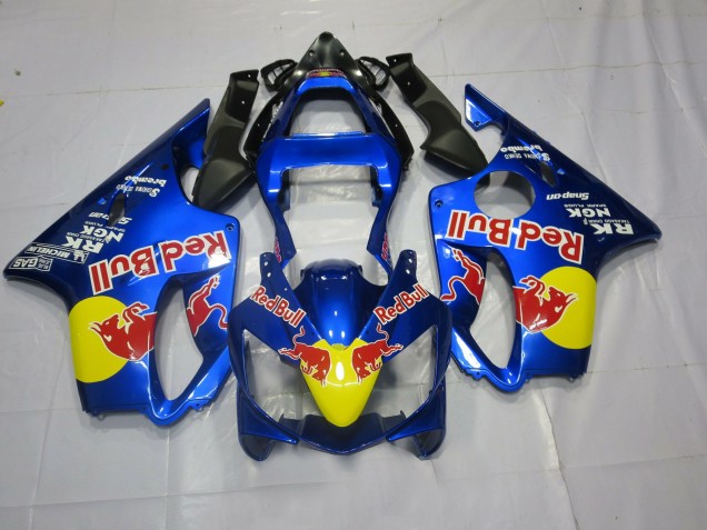 Red Bull Design 01-03 CBR600 F4i Motorcycle Fairing Red Bull Design 01-03 CBR600 F4i Motorcycle Fairing