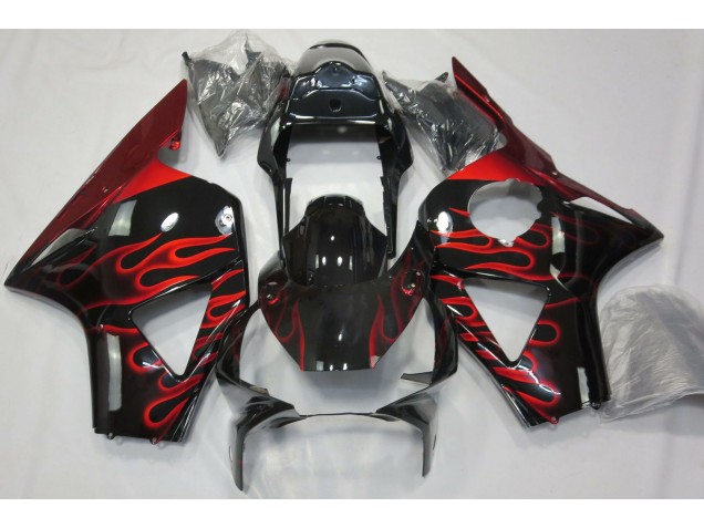 Red Flame 02-03 CBR954RR Motorcycle Fairing Red Flame 02-03 CBR954RR Motorcycle Fairing