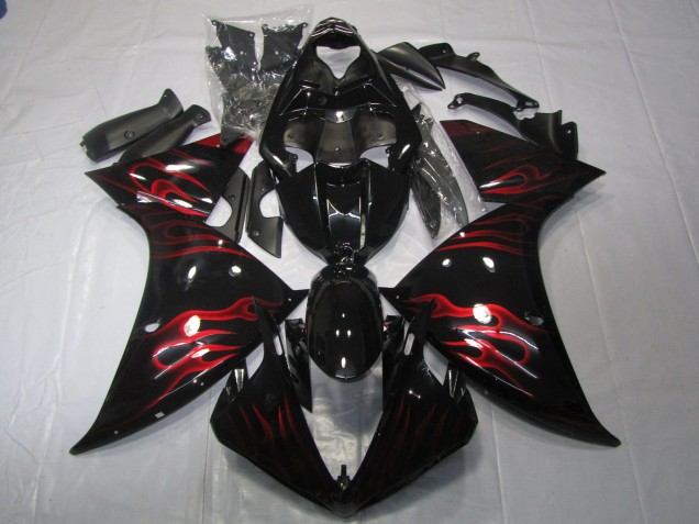Red Flame 09-11 R1 Motorcycle Fairing