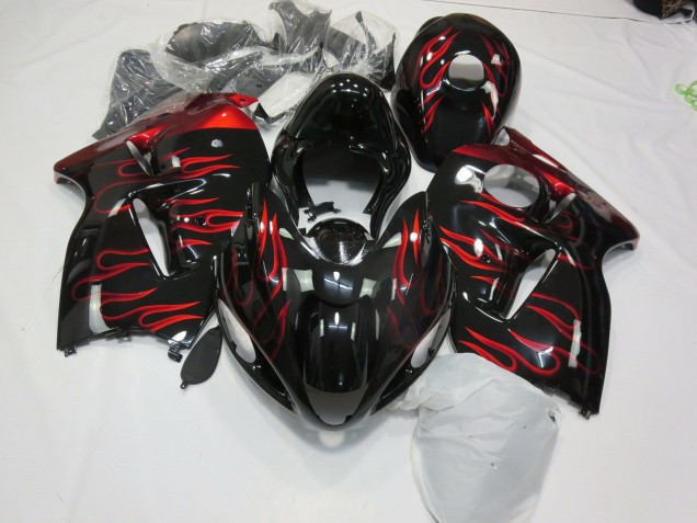 Red Flame 97-07 GSXR 1300 Hayabusa Motorcycle Fairing