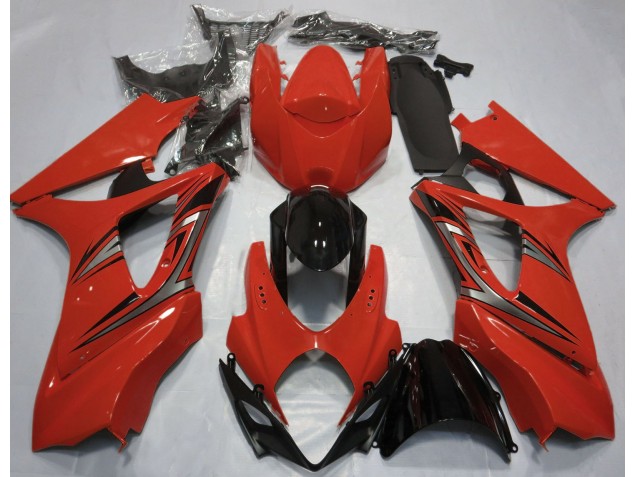 Red OEM Style 07-08 GSXR 1000 Motorcycle Fairing Red OEM Style 07-08 GSXR 1000 Motorcycle Fairing