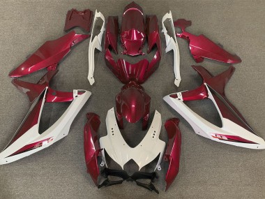 Red OEM Style 08-10 GSXR 600-750 Motorcycle Fairing
