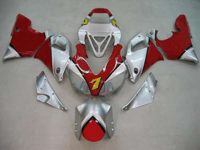 Red Silver 98-99 R1 Motorcycle Fairing Red Silver 98-99 R1 Motorcycle Fairing
