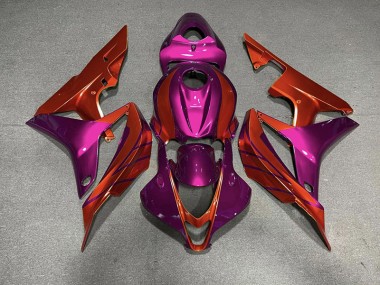 Red & Violet 07-08 CBR600RR Motorcycle Fairing