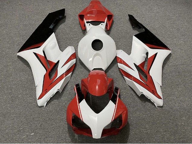 Red White and Gloss Black 04-05 CBR1000RR Motorcycle Fairing