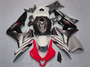 Red White and Grey 07-08 CBR600RR Motorcycle Fairing