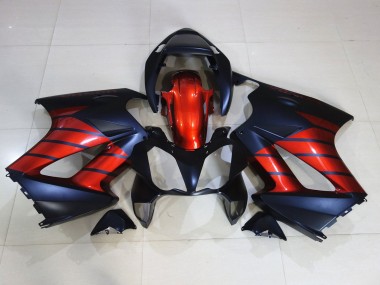 Red and Black 02-12 VFR800 Motorcycle Fairing