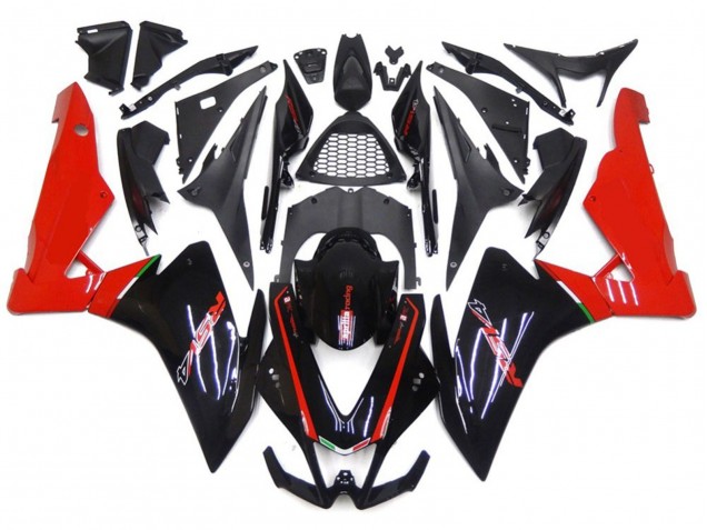 Red and Black 10-15 RSV4 1000 Motorcycle Fairing Red and Black 10-15 RSV4 1000 Motorcycle Fairing