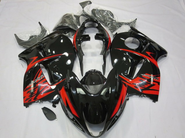 Red and Black 97-07 GSXR 1300 Hayabusa Motorcycle Fairing