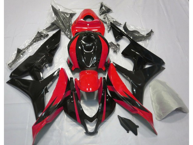 Red and Black OEM Design 07-08 CBR600RR Motorcycle Fairing Red and Black OEM Design 07-08 CBR600RR Motorcycle Fairing