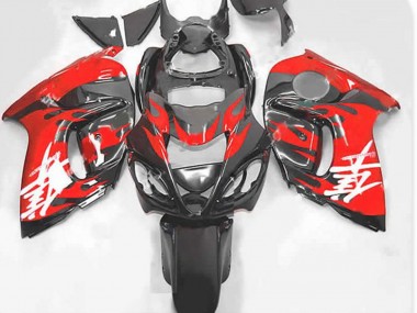 Red and Grey 08-20 GSXR 1300 Hayabusa Motorcycle Fairing