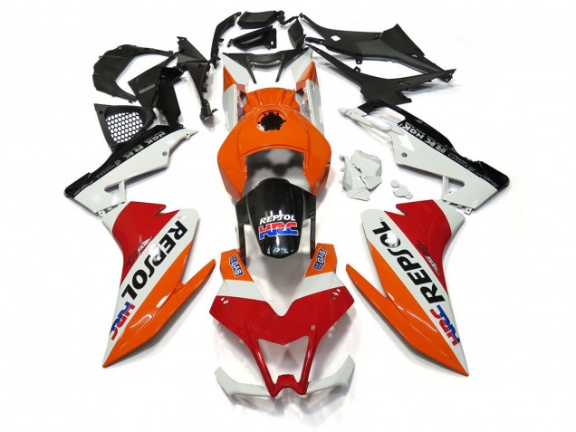 Repsol White and Red 12-15 RS4 125 Motorcycle Fairing Repsol White and Red 12-15 RS4 125 Motorcycle Fairing