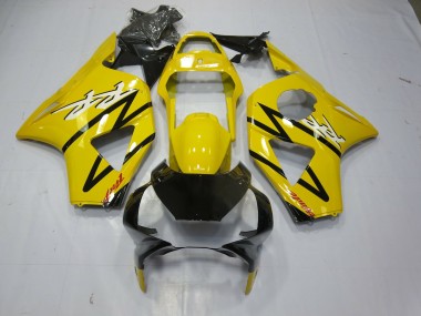 Reverse Yellow and Black 02-03 CBR954RR Motorcycle Fairing