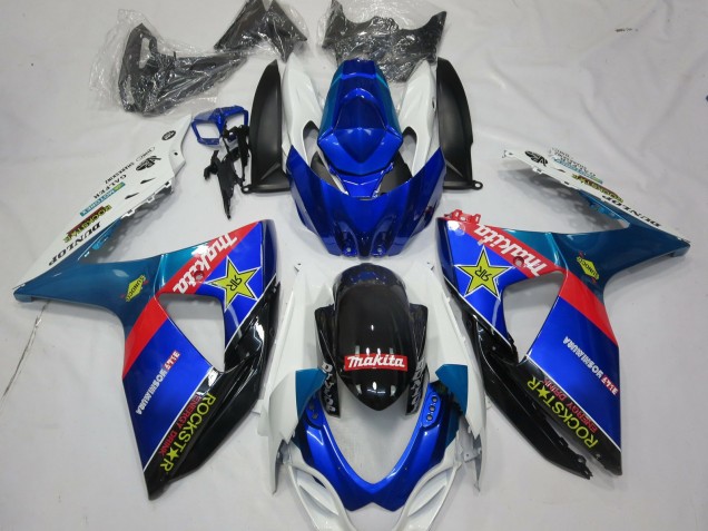 RockStar 09-16 GSXR 1000 Motorcycle Fairing RockStar 09-16 GSXR 1000 Motorcycle Fairing