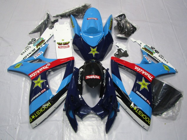 Rockstar 06-07 GSXR 600-750 Motorcycle Fairing Rockstar 06-07 GSXR 600-750 Motorcycle Fairing